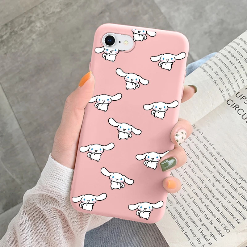 thumbnail image 1 of Funda bonita de Anime para iPhone 7 8 Plus SE 2020, funda de silicona suave a prueba de golpes para iphone 7Plus 8 +, funda Kuromi Rabbit, 1 of 5