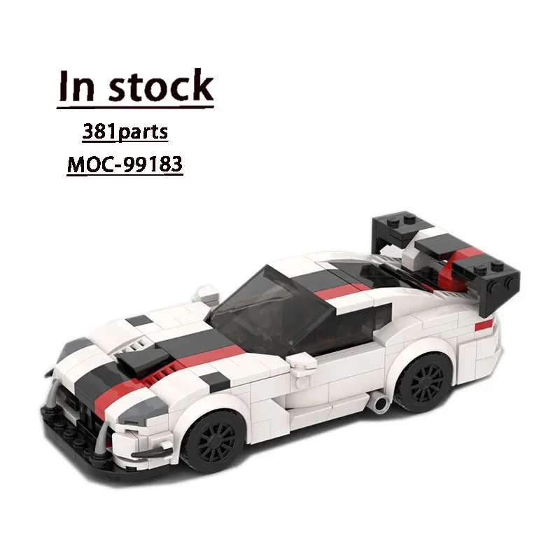 Moc-99183Supercar Assemblaggio Cuciture Building Blocks Modello Moc Creative Building Blocks Giocattoli Bambini Boy Building Blocks Giocattoli Regali
