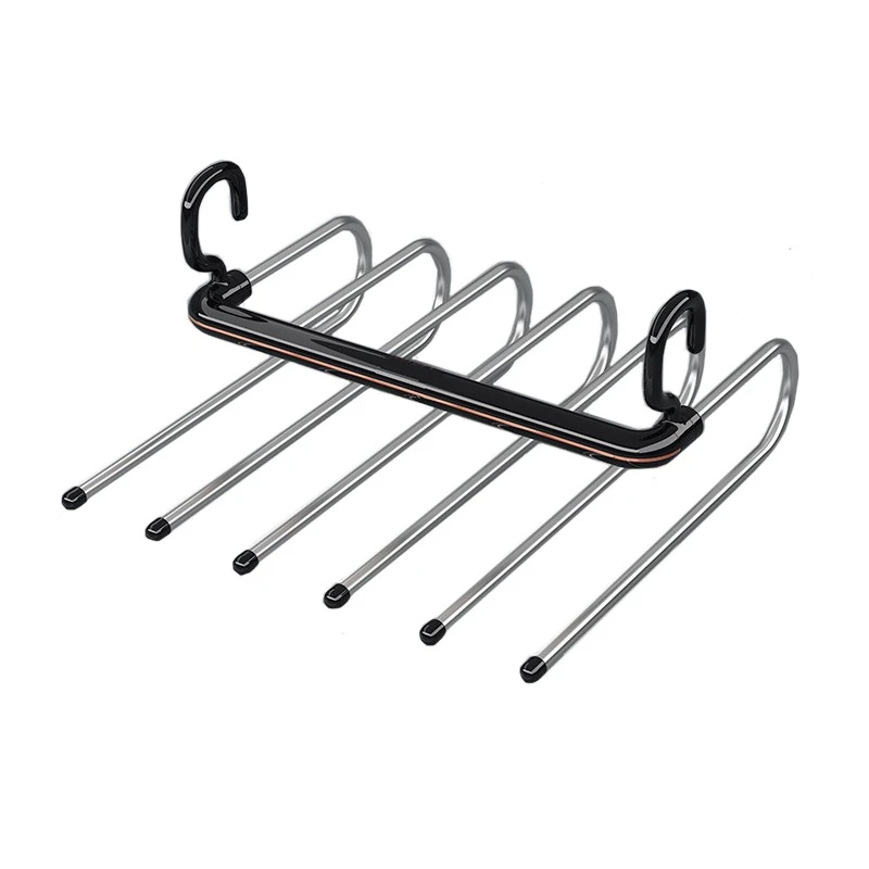 

Pants Rack Closet Organizer Adjustable Pants Storage Shelf Space Saving Closet Organizer