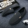 Male Casual Shoe Slip-on Light Stripe Common High Quality Men's Leather Shoes Fashion Elegant Adults Shipping Free In Promotion 3