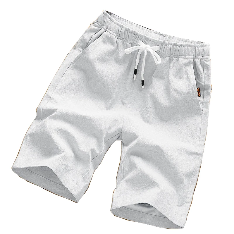 Summer Men'S Large Size Casual Shorts Beach Pants Running Sport Straight Short Pants Male Thin Sweatpant Leisure Loose Shorts 4