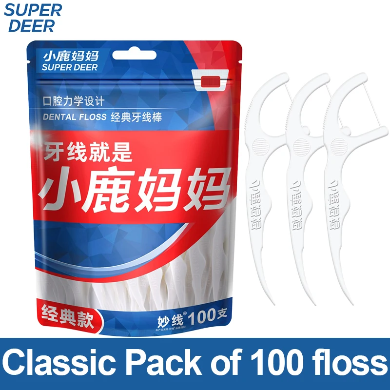 Fawnmum Dental Floss Picks - Premium Oral Care Set