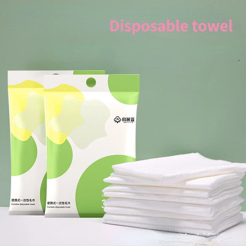 

2PCS -30x70cm Disposable Towel Hotel Trip Facial Towel Beauty Salon Towel Removal Cotton Makeup Removal Towel Facial Mask