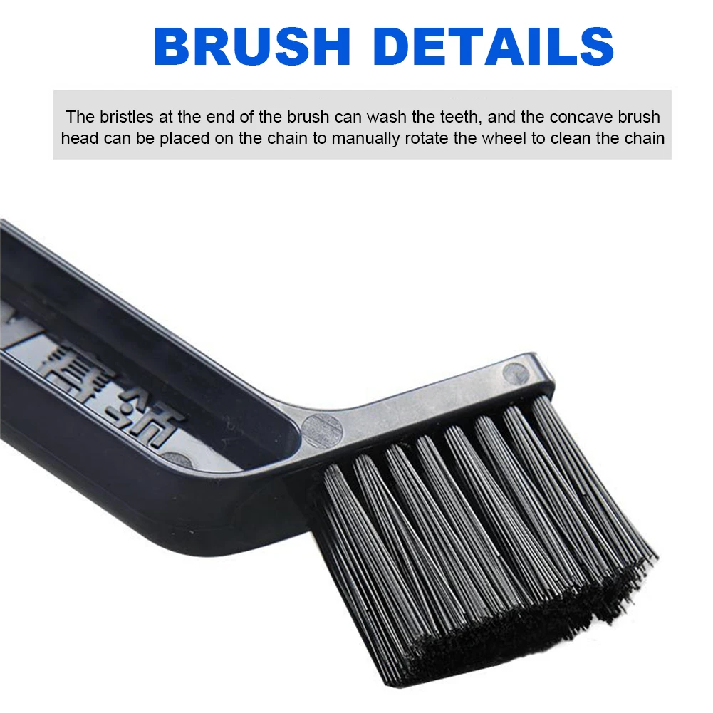 Bike Chain Cleaning Brush Motorcycle Chain Maintenance Cleaning Brush Bicycle Washer for Road Mountain Bike bicycle chain cleaning brush