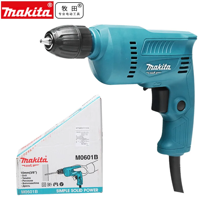 Makita M0601B Hand Power Drill 220V 400W 10mm Electric Screw