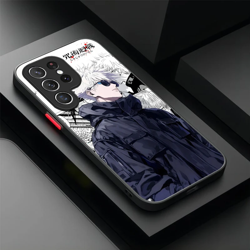 Jujutsu Kaisen Matte Protective Phone Case - Anime-Inspired Design