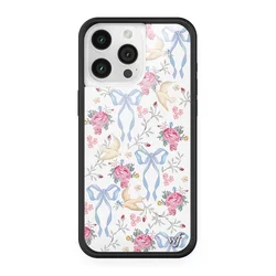 Wildflower 3D Ins Butterfly Cute Cartoon Phone Case Cover - iPhone 12 Pro (F29 - 7)