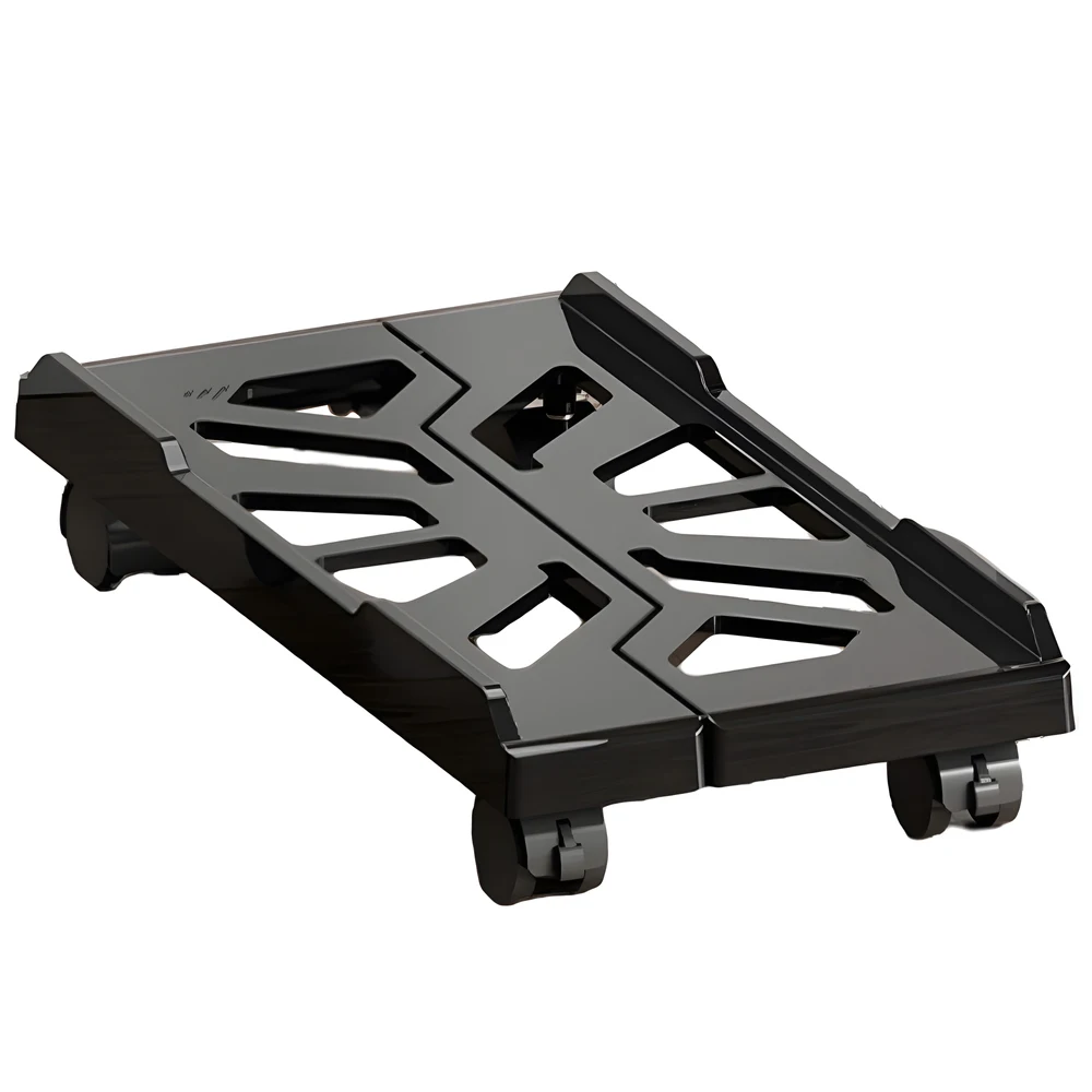 Computer Tower Stand Adjustable Mobile CPU Stand CPU Holder PC Tower Stand with Rolling Caster Wheels Pc Floor Riser Stand