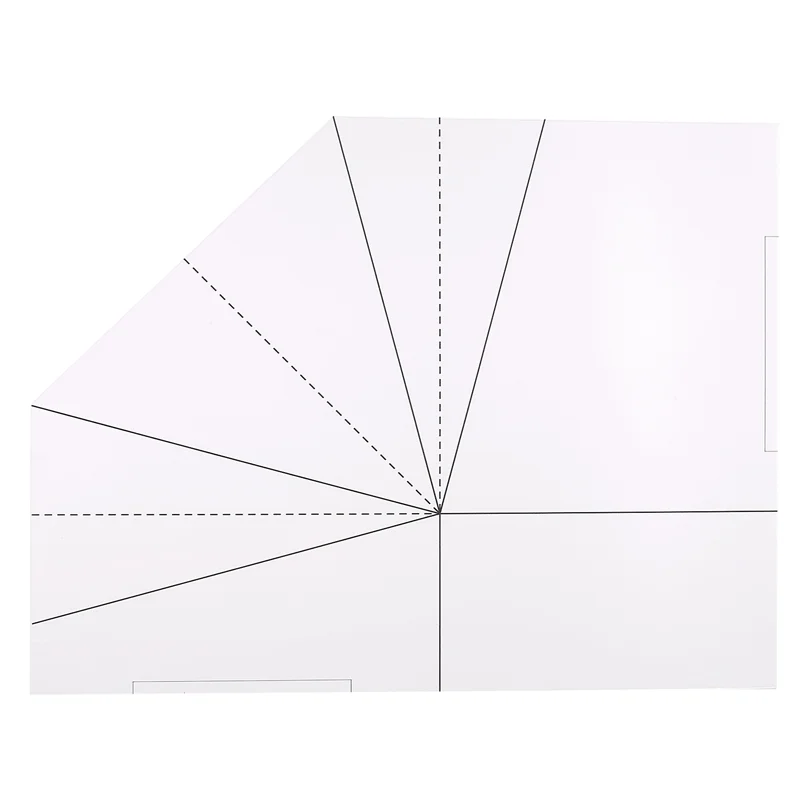 A88K-Acrylic Template For Handmade Bag Multifunctional Tote Bag Making Template Practical Acrylic Making Stencil