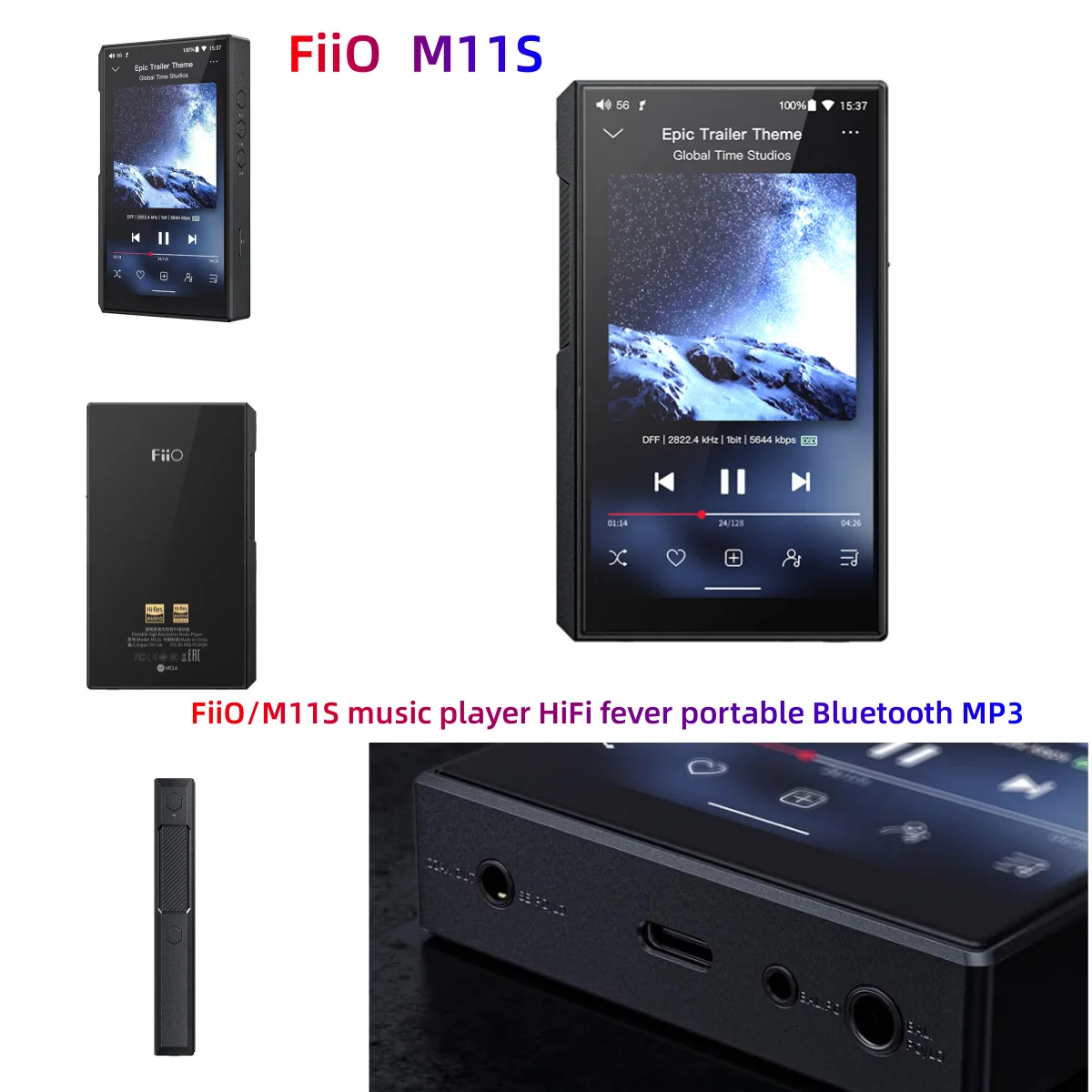 Nuovo M11S M11Plus M15S M17 Lettore Musicale Hifi Febbre Portatile Bluetooth Mp3