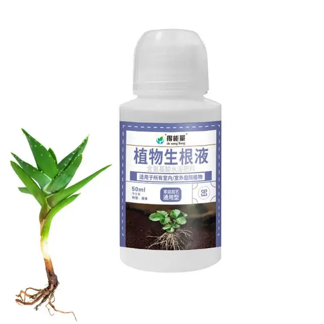 Növény Növekedés Gyors Gyökérzet 50 Ml Vízoldható Növényi Gyökér Stimulátor Palánták Bonsai Fa Vágóhormonok Műtrágya