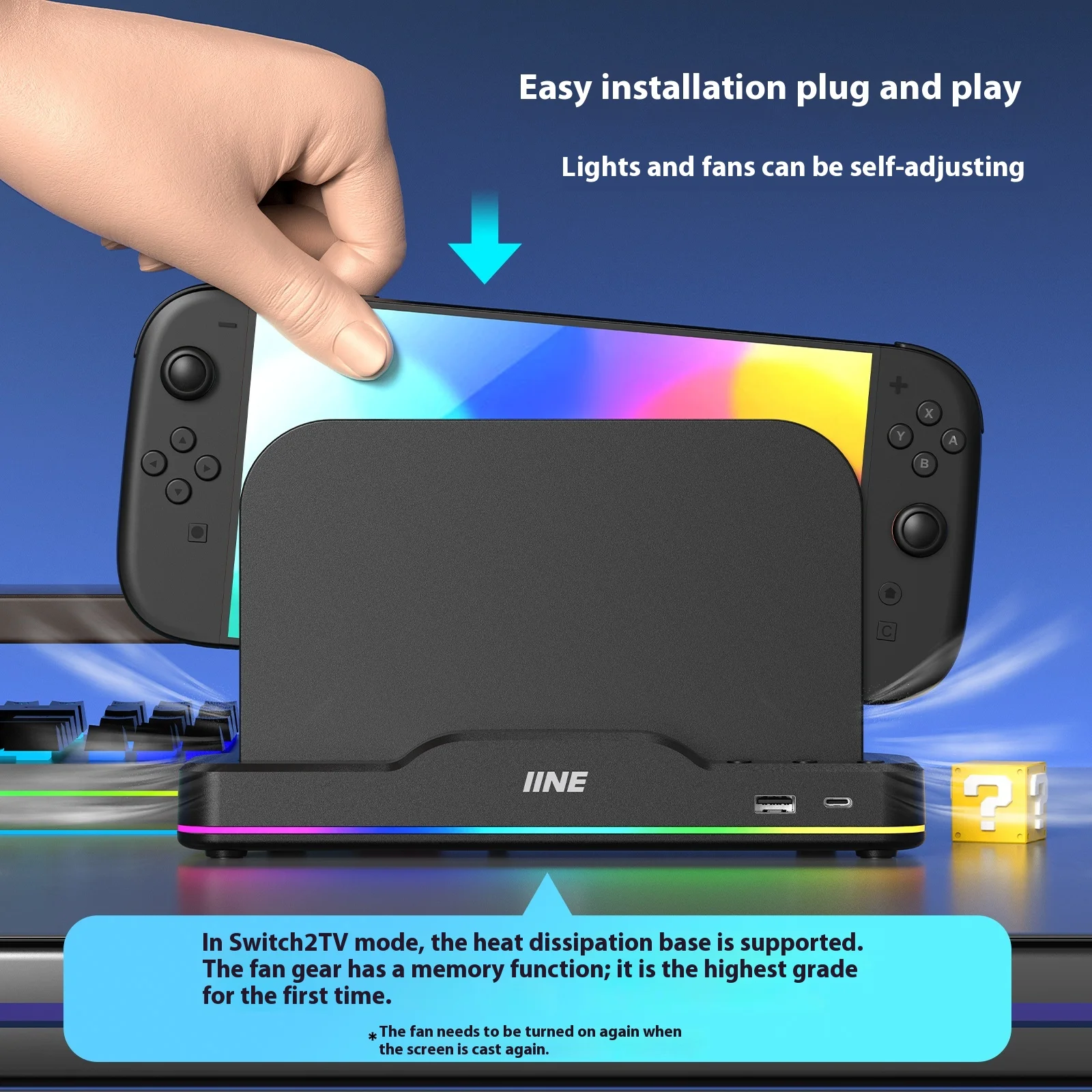 Switch Dock Can Switch Cast To Tv Nintendo Switch Docking Station