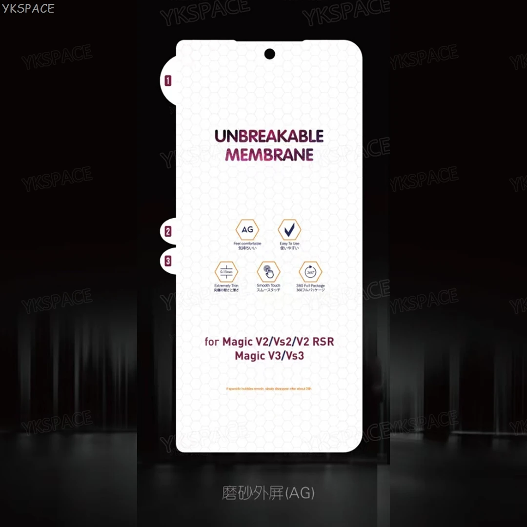 Pellicola Protettiva Idrogel Opaca [3 Pezzi] Per Honor GT 5G – Anti Impronta, Autorigenerante