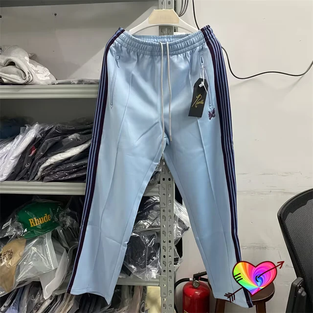 LIGHT BLUE SWEATPANTS in blue - Palm Angels® Official