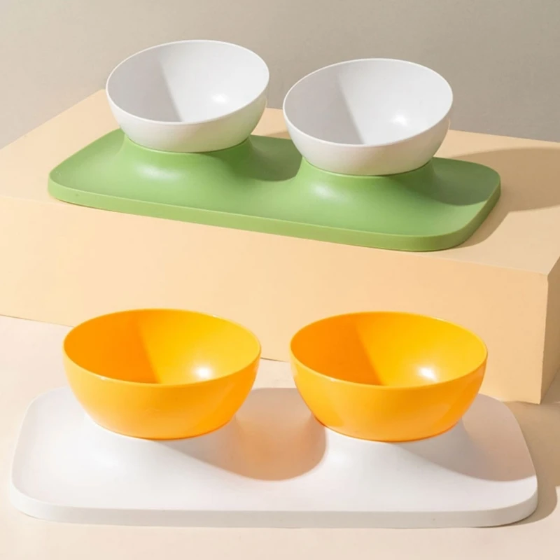 

Наклонные миски для домашних животных Наклоненная кормушка с нескользящей подставкой для кошек и маленьких собак