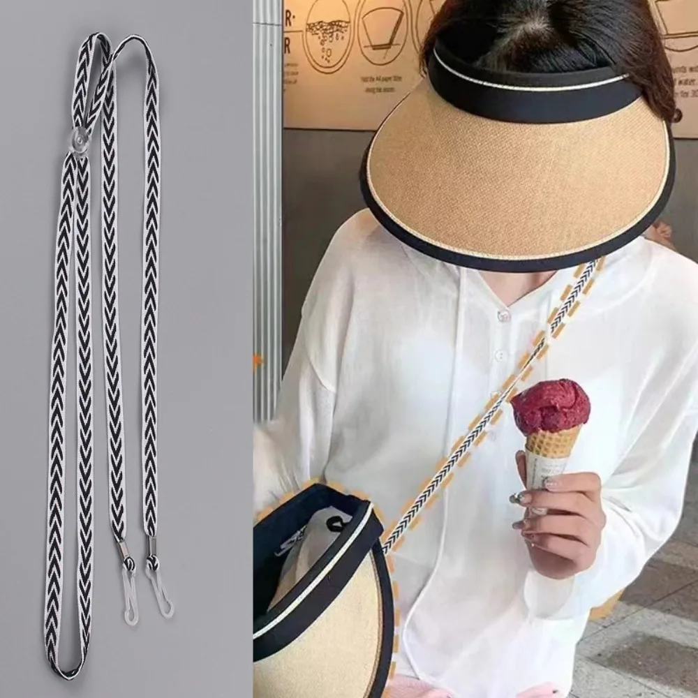 

Ветрозащитный ремень для шапки в стиле рюкзака, новые регулируемые фиксаторы для шапки с двумя крючками, Многофункциональный шнур для защиты от потери шапки, Мужской Шнур для подбородка