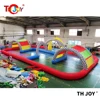 20x10x2.5m Inflatable Zorb Ball Go Kart Air Track Inflatable Race Track 2