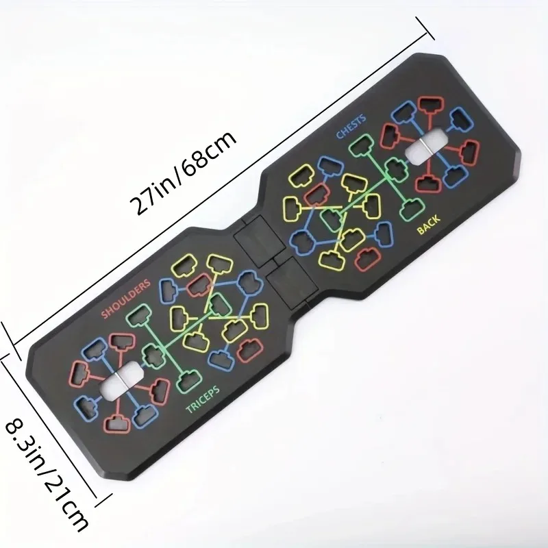 Portable Multifunctional Push-up Board Set T-shaped push up stand Home push up training board set Foldable Fitness Equipment