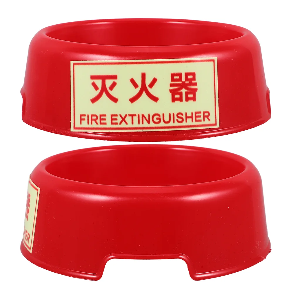 Fire Extinguisher Base for Vehicle Hooks Brackets Holder Wall Mount Fluorescence