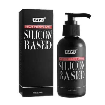 Long-Lasting Silicone Based Lubricant, Sex Toy Stringy Anal Lube Suitable, Pump Head Push Type, Bathroom and Underwater Use 1