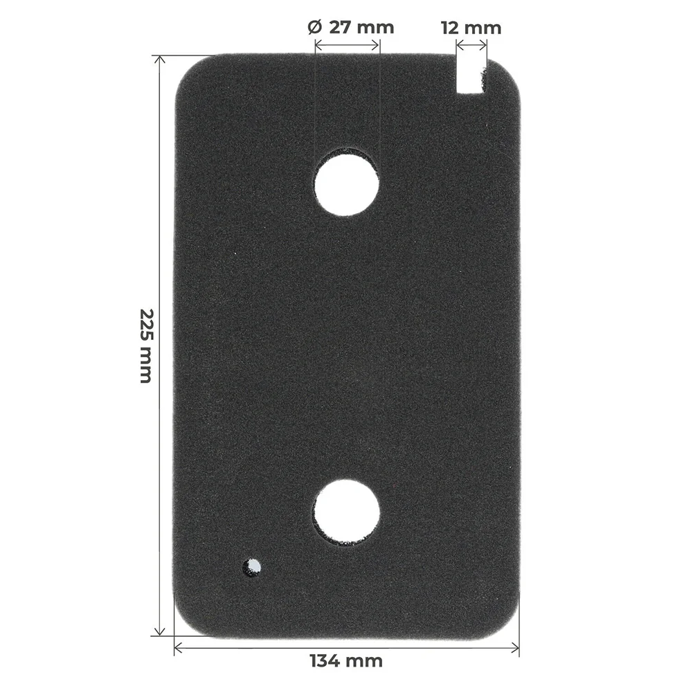 For Miele Dryer Foam Filters Household Cleaning Accessories For Filtering Fluff T8861WP T8964WP Vacuum Cleaner