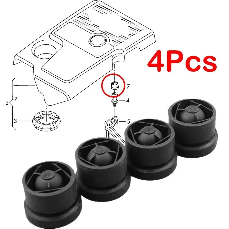 Volkswagen Polo/Jetta/Passat/Kever Motorkap Rubber Schokdemper Steun (Onderdeel 06A103226) kopen vanaf een prijs van 1.42