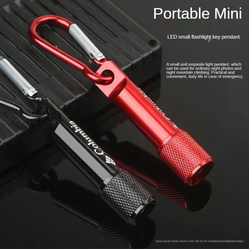 Mini LED Flashlight Mini Torch Keychain Pendant with battery Portable Small Light led flashlight Car Key Chain Pendant Key Ring mini flashlights