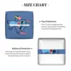 Custom Little Monster Stitch Tissue Box Cover PU Leather Square Cute Cartoon Facial Tissue Box Holder for Bathroom Toilet 4