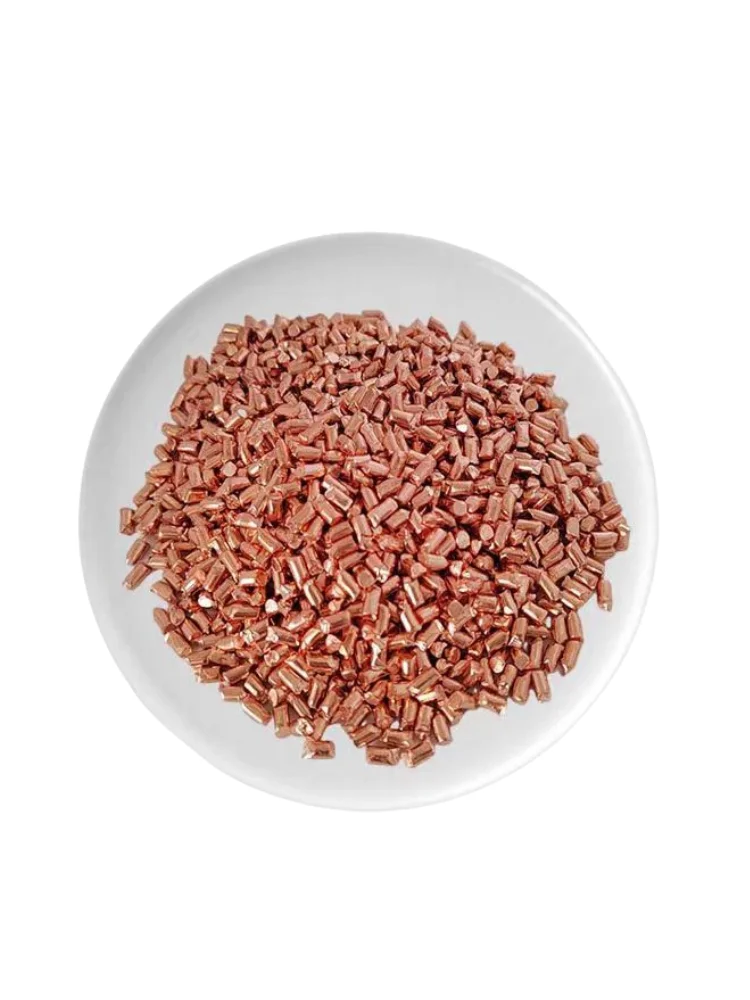 High-Purity Copper Granules, Electrolytic Copper Granules, Elemental Copper Cu99.99%, Specifically for Scientific Research