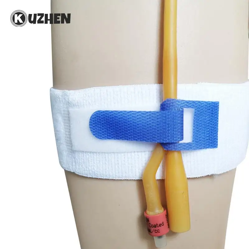 1Pcs Durable Urine Bag Leg Holder Fixation Band Catheter Fixator Elastic Adjustable Comfortable External Fixation Fixator
