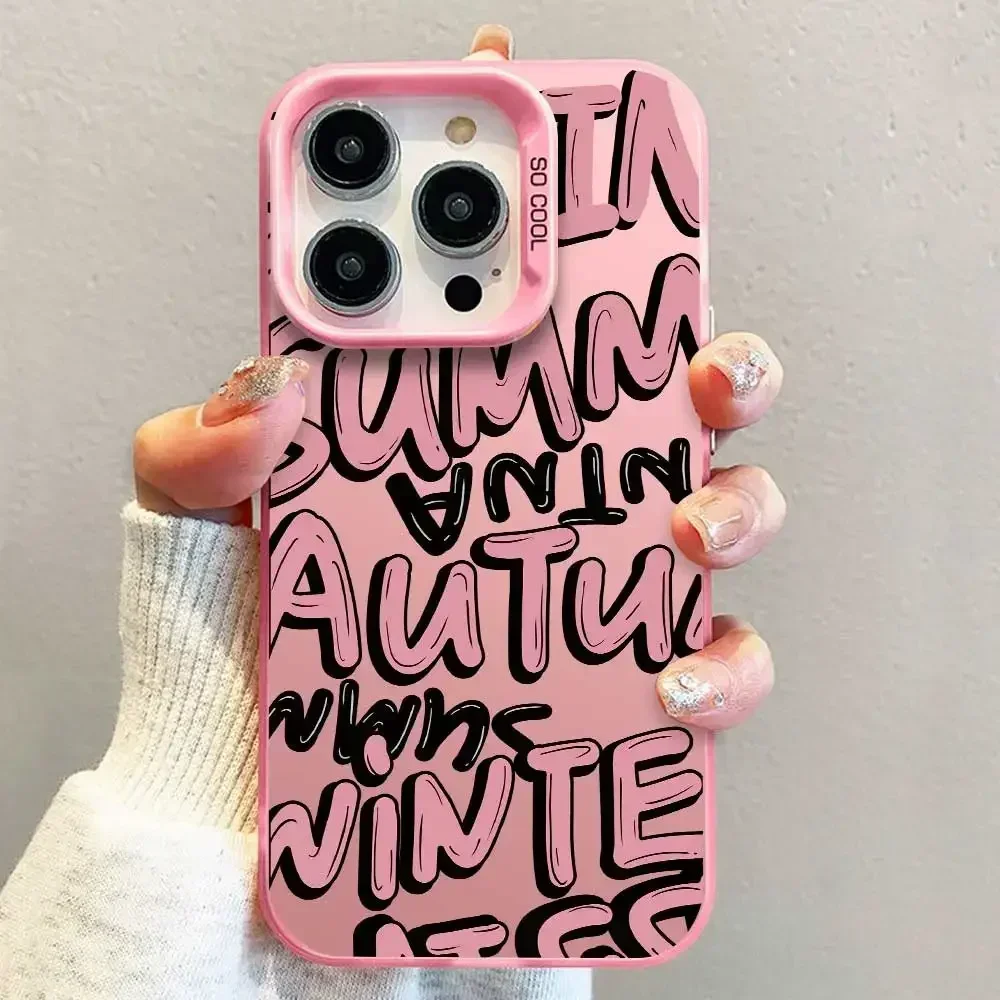 Silver IMD Soft Silicone Lovely Phone Case