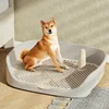 Large Size Pet Litter Box-Portable Dog Training Toilet with Puppy Pad Holder Tray Indoor Dog Potty & Pet Toilet for Puppies/Dogs 4