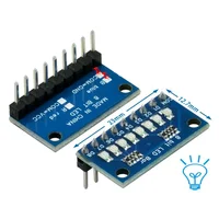 3-24V 8 Bit Blue/Red Common anode/cathode LED indicator Module Breadboard starter kit Board for MCU ARM 3d printer UNO MEGA2560 - Image 2