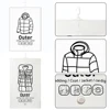 Hanging Squeezable Storage Bag Dustproof Hang Transparent Vacuum Bag Space Saving for Clothes Down Overcoat 3