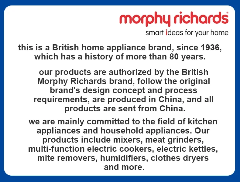 MORPHY RICHARDS Refrigerator Deodorizer Purifier Ozone Sterilization Deodorization Cleaner 2500mAh Rechargeable MR2060