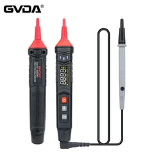 GVDA Pen Type Digital Multimeter 4000 Counts AC DC Voltage Resistance Capacitance Frequency Continue Tester Smart Multimetro