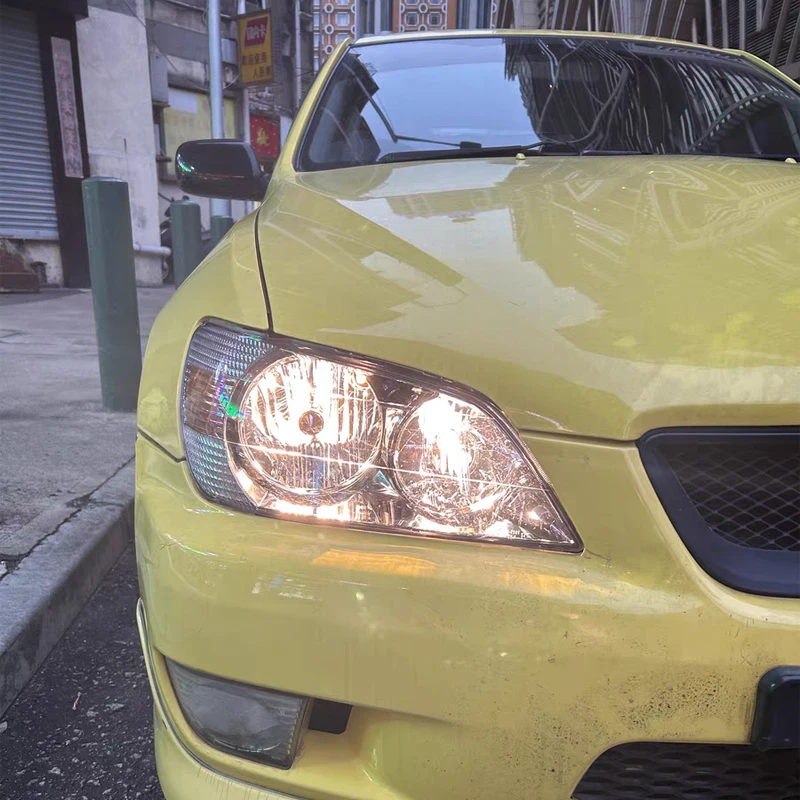車のヘッドライト,電球なしの車のヘッドライト,lexus altezza