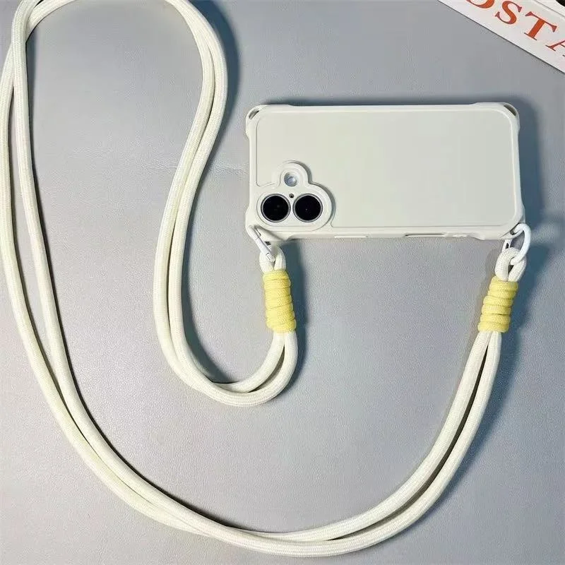 Shockproof Crossbody Lanyard Phone Case with TPU Cover