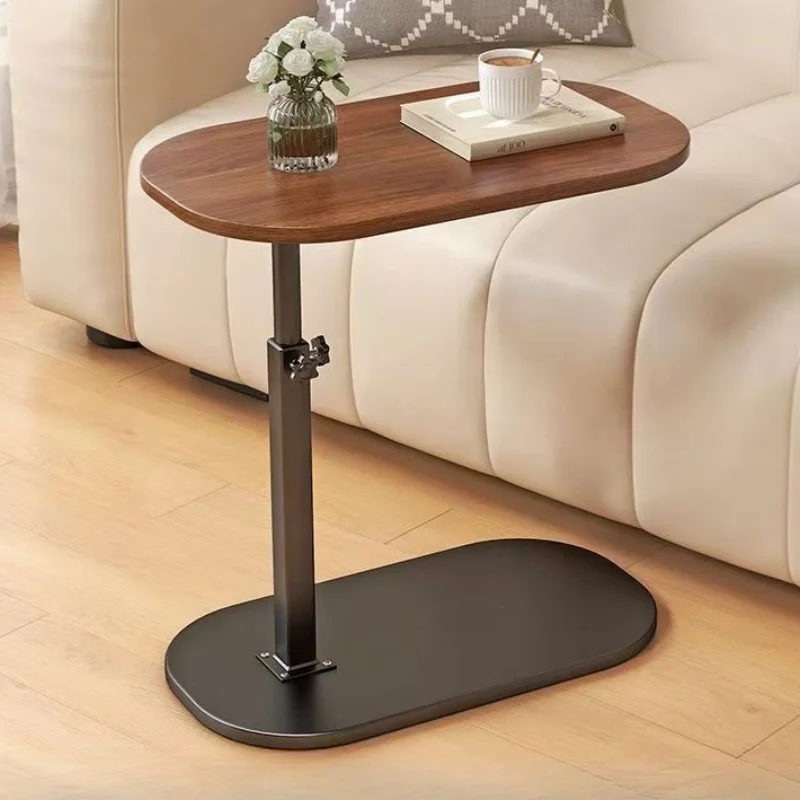 Movable Home Living Room Side Table Simplicity Coffee Table C Shaped Side Table Living Room Modern Light Luxury Style Liftable 1