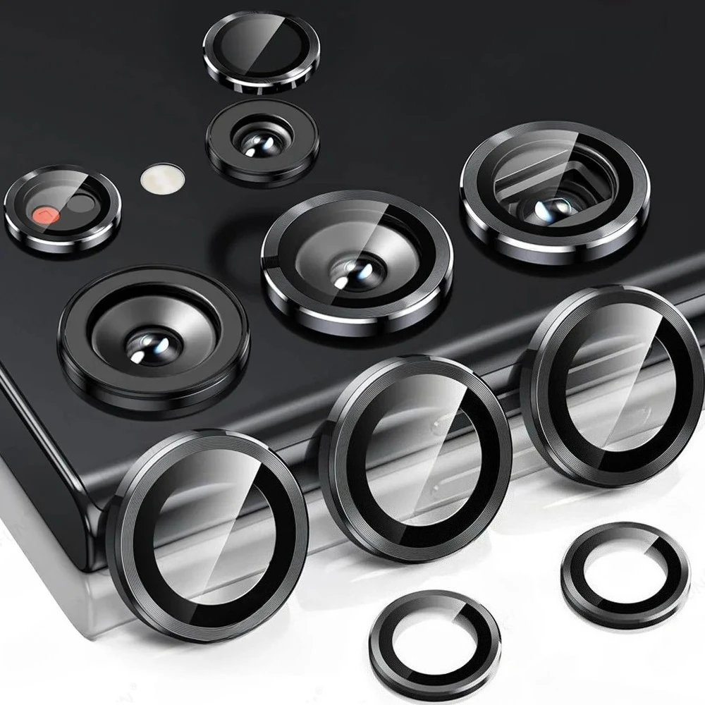 Premium Back HD Camera Protector with 3D Rear Glass Ring Lens Accessories