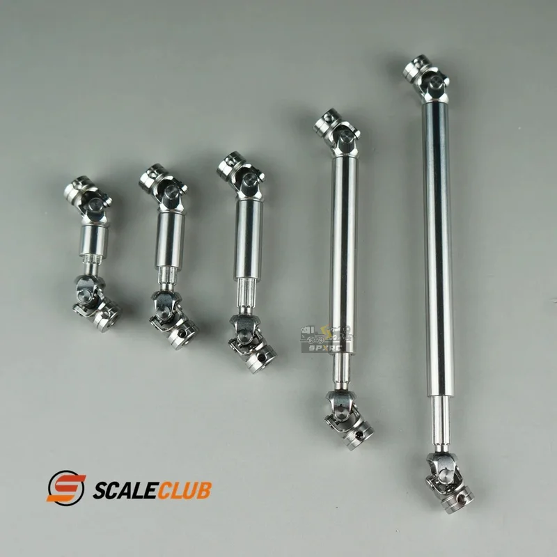 

Scaleclub 1/14 Tractor Mud Head Climbing Simulation Metal CVD Drive Shaft Universal Joint Coupling For Tamiya Scania 770S MAN
