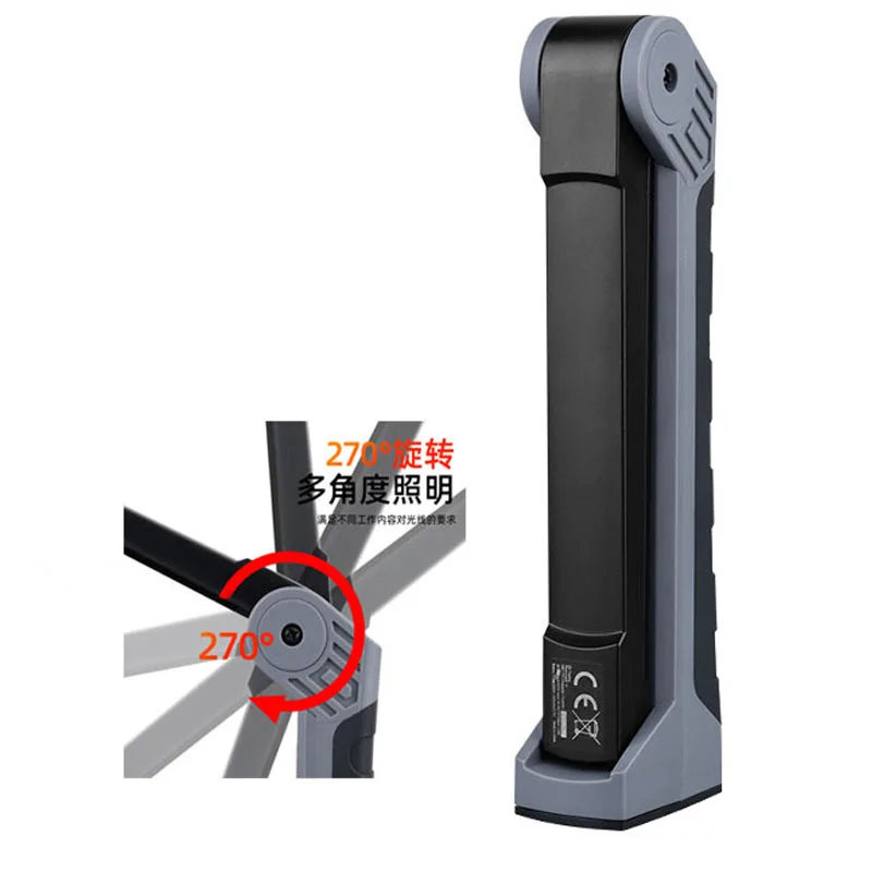 USB-C Rechargeable Work Light 1200mAh 270&deg; Magnetic Inspection Lamp 400lm Led Emergency Flashlight 3Mode Car Repairing Light led flashlight led work light work light
