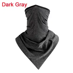 Breathable Windproof Multi - Use Outdoor Sports Headwear Scarf (Dark Gray - 2pcs)