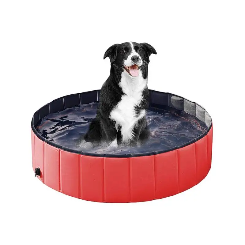 

Pet Swimming Pool Playing And Bathing Leakproof Dog Pool Kids And Pets Water Play Pools For Balcony Bathroom Camping Beach