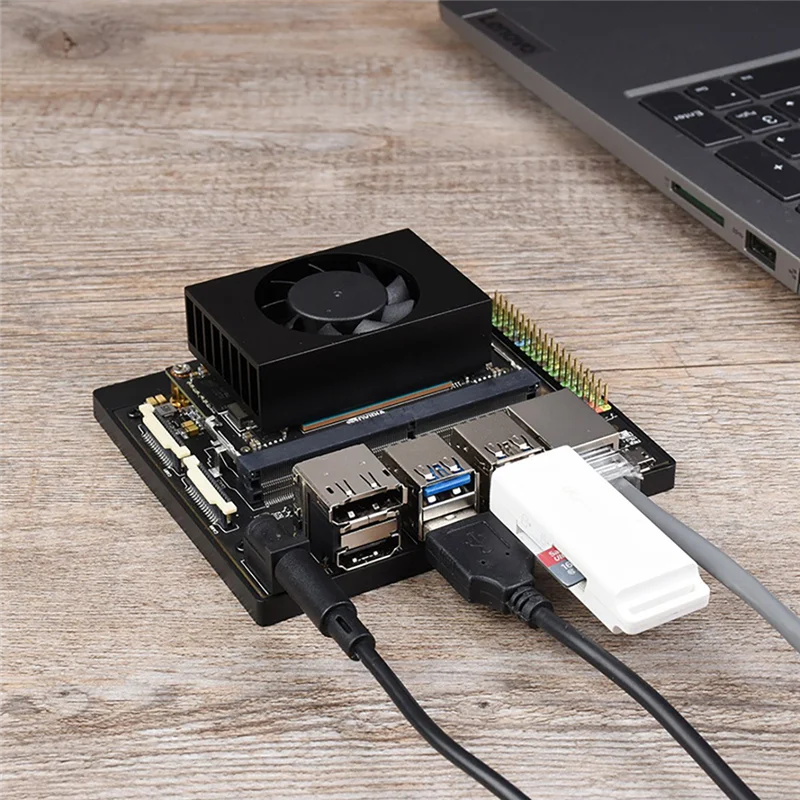 Jetson Xavier NX 8GB EMMC AI ΰ    ŰƮ, 128G SSD + Ʈũ ī + ð  EU ÷
