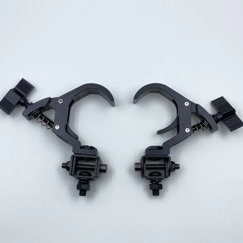 Mobile Stage Light Clamp Fast Lock Hooks LED Moving Head Aluminum Truss Tube Hanger Folding Clamps Loading Beam 230W 200W 5R 7R