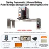 LY Gantry Pneumatic Lithium Battery Pulse Energy Storage Spot Welder Industrial Grade Pneumatic Spot Welding Machine 12KW-42KW 1