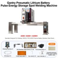 LY Gantry Pneumatic Lithium Battery Pulse Energy Storage Spot Welder Industrial Grade Pneumatic Spot Welding Machine 12KW-42KW 1