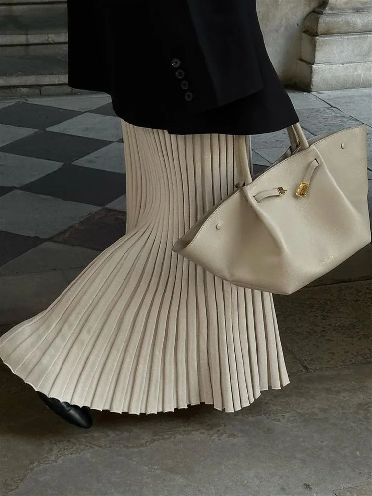 Fall Winter New Knitted Long Dress Female Casual Slinky High Waist Rib Sweater Bodycon Dresses Lady Holiday Party Outfits
