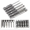 1X 50mm Magnetic Screwdrivers Bits Flat Head Slotted Tip Electric Power Repair Hand Tool SL 2 2.5 3 4 5 6 Alloy Steel 2mm-6mm 5